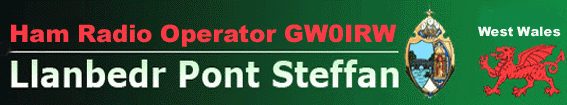 Main Banner of Ham Radio Operator GW0IRW